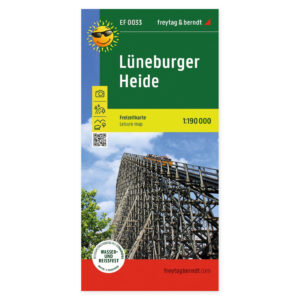 Lüneburger Heide – fritidskart 1:190 000 (vannfast) – forside