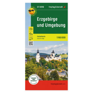Erzgebirge og omegn – fritidskart 1:160 000 (vannfast) – forside
