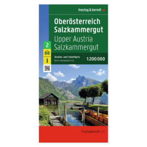 Oberösterreich og Salzkammergut – veikart (flerspråklig) – forside