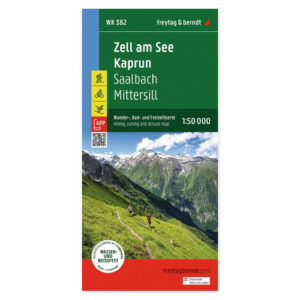 Zell am See og Kaprun – turkart 1:50 000 (vannfast) – forside
