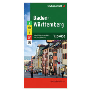 Baden-Württemberg – veikart (flerspråklig) – forside