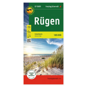 Rügen – fritidskart 1:85 000 (vannfast) – forside