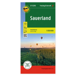 Sauerland – fritidskart 1:130 000 (vannfast) – forside