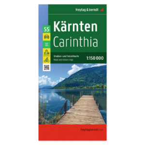 Kärnten – veikart (flerspråklig) – forside