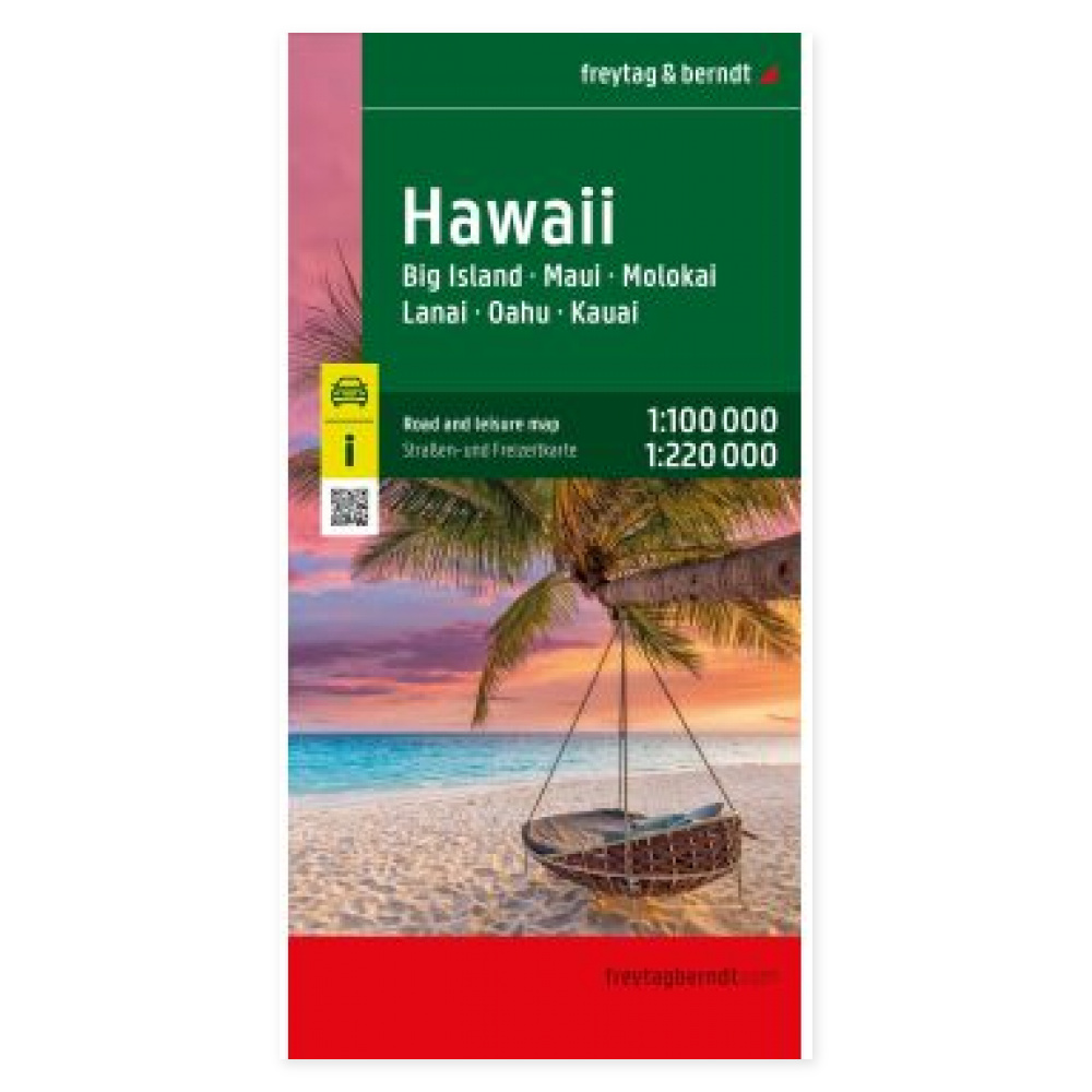 Hawaii – veikart (flerspråklig) – forside