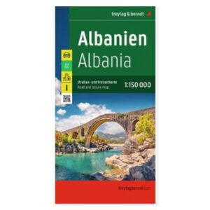 Albania – veikart (flerspråklig) – forside
