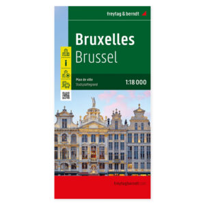 Veikart over Brussel fra freytag & berndt
