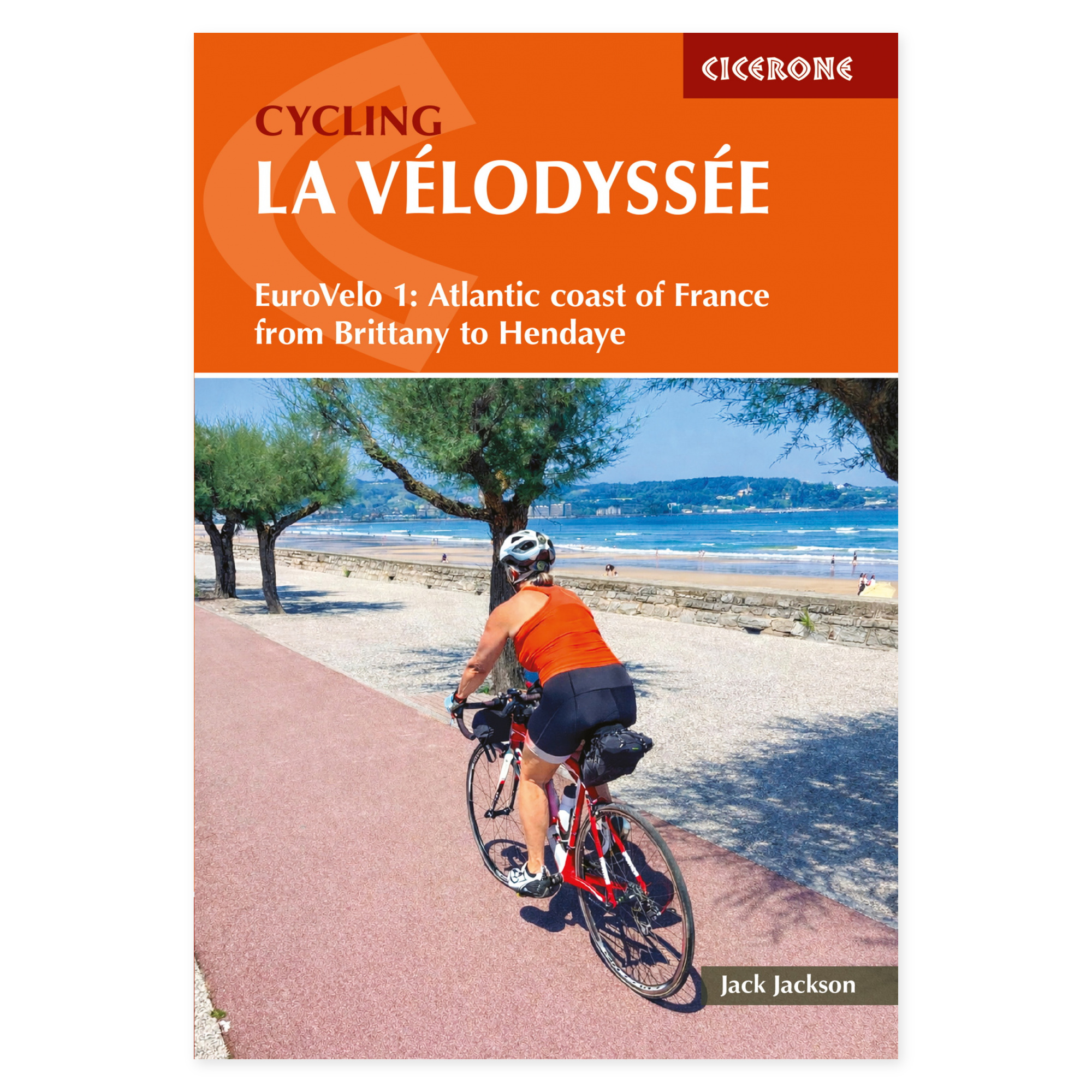 Forside fra Cicerone-guiden Cycling La Vélodyssée
