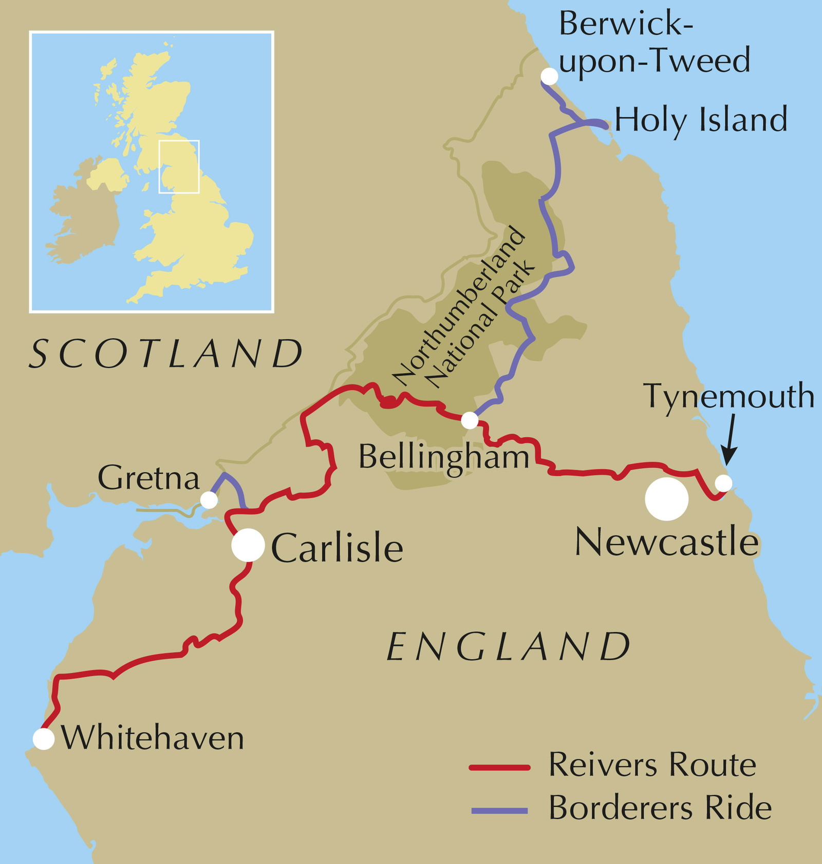 Cycling the Reivers Route – book preview
