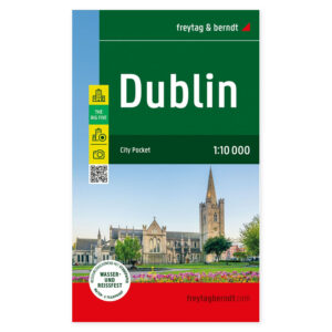 Veikart over Dublin fra freytag & berndt