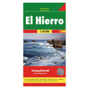 Freytag & Berndt vei- og fritidskart over El Hierro på Kanariøyene.