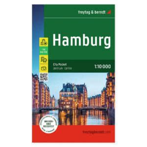 Hamburg – bykart (vannfast, lommeformat) – forside