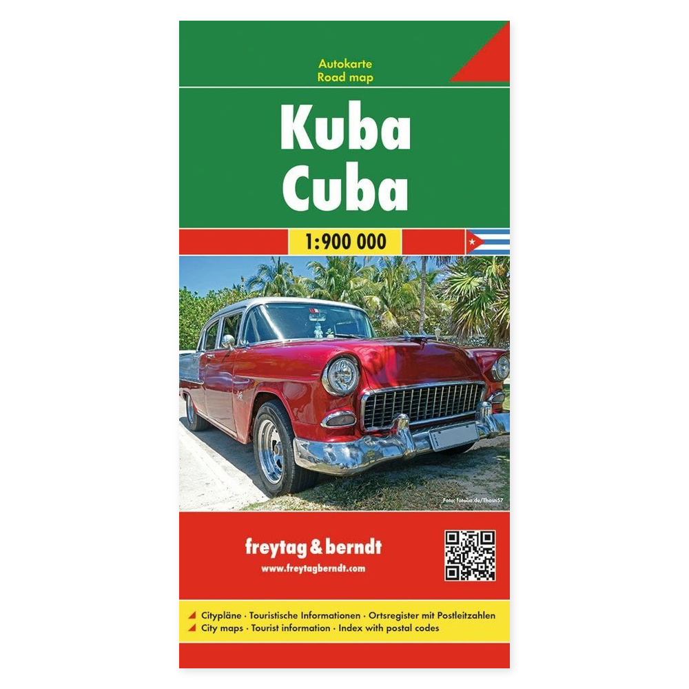 Cuba og Florida Keys – veikart (flerspråklig) – forside
