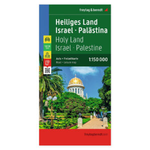 Israel og Palestina – veikart (flerspråklig) – forside