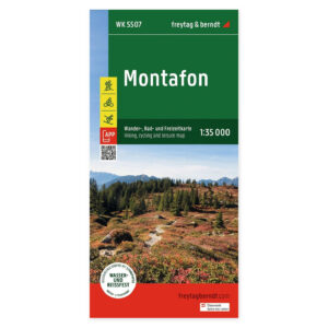 Montafon – turkart (vannfast) – forside