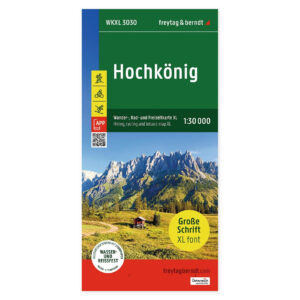 Hochkönig XL – turkart (vannfast) – forside