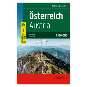 Østerrike Supertouring – veiatlas (flerspråklig) – forside