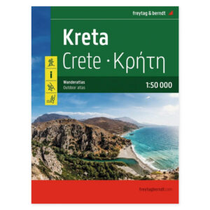 Kreta – turatlas og turguide (tysk) – forside