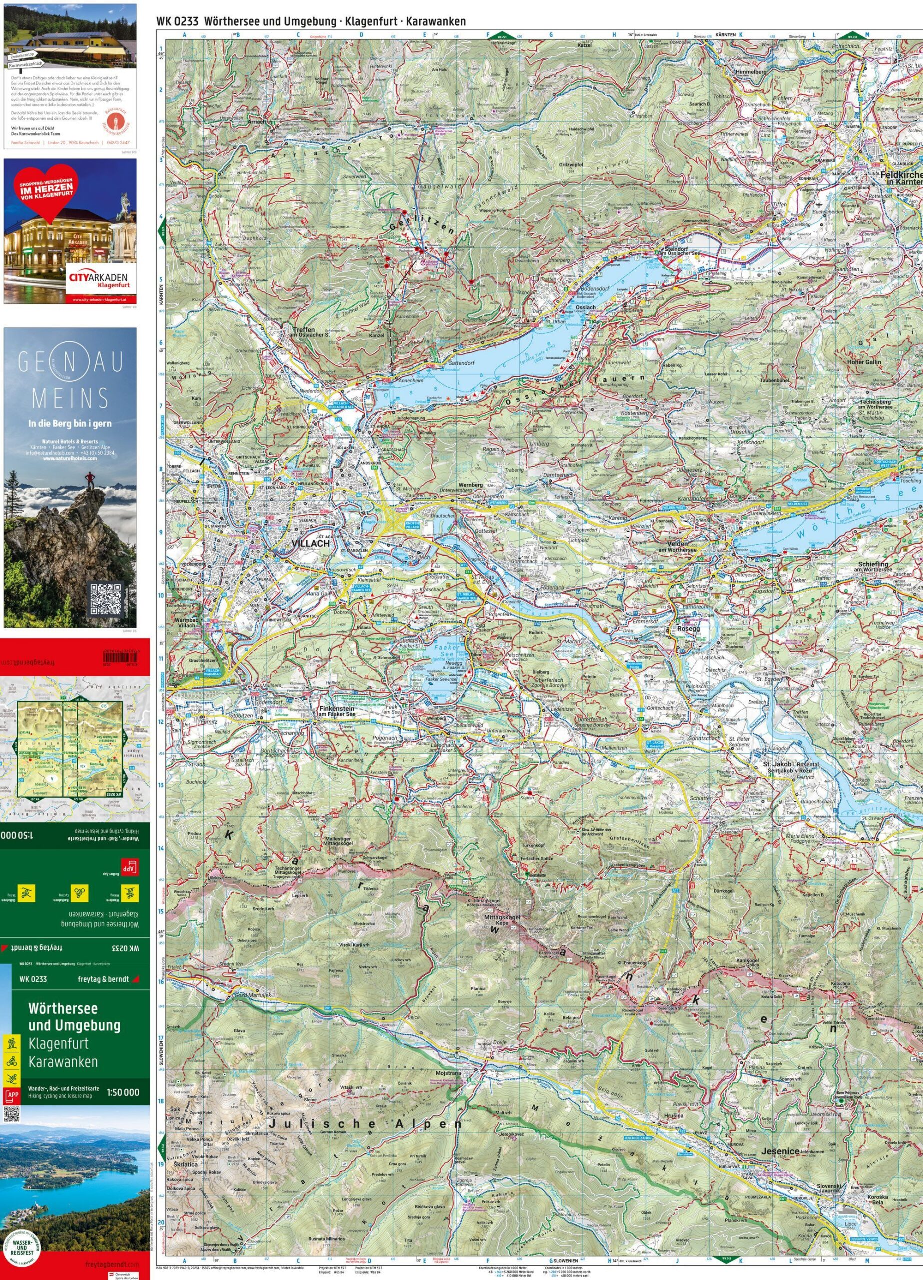 Innsbruck, Stubai, Sellrain og Brenner – turkart (vannfast) – innholdseksempel 1
