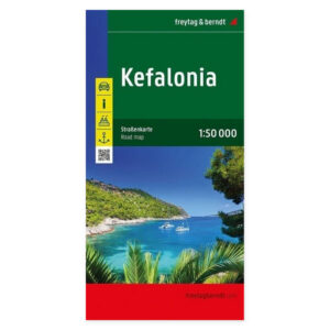 Kefalonia og Ithaka – veikart (flerspråklig) – forside