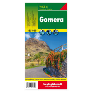 La Gomera – turkart (flerspråklig) – forside
