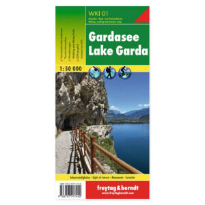 Gardasjøen – turkart (flerspråklig) – forside