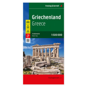 Forside av Hellas veikart 1:500 000