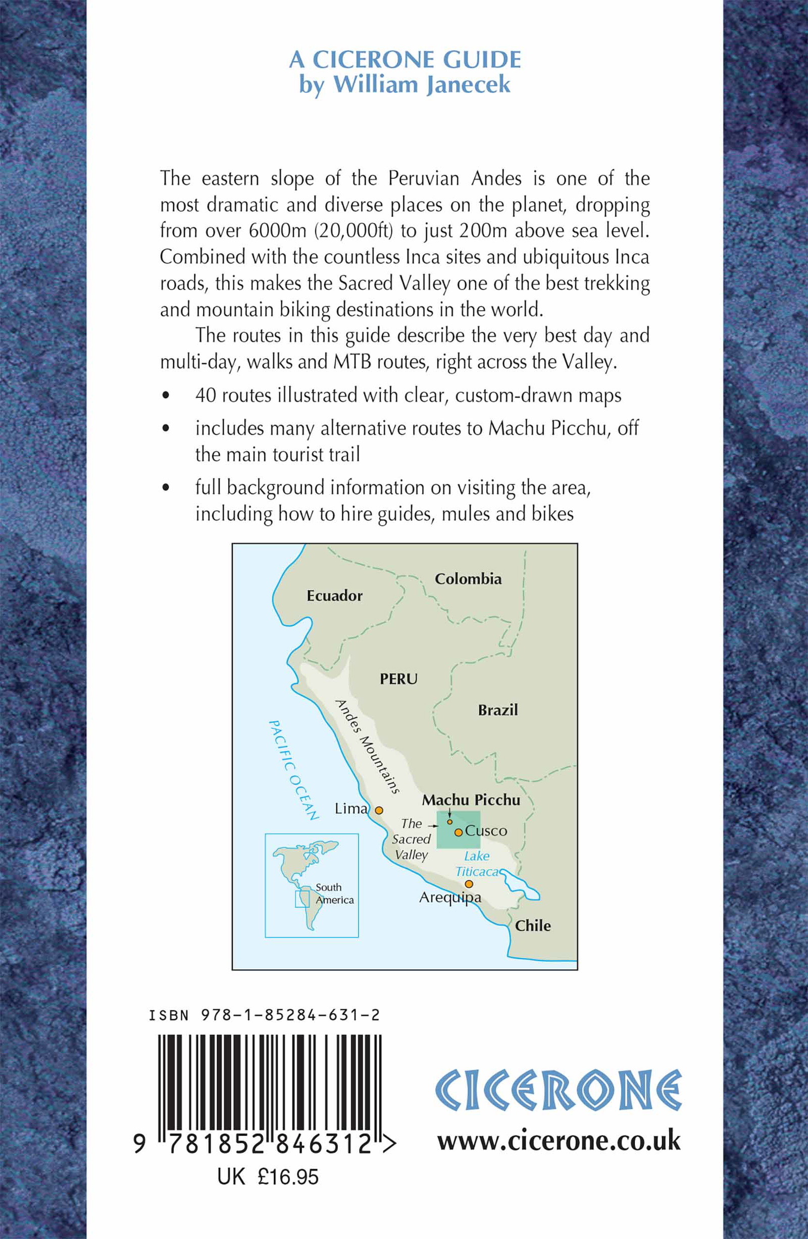 Bakside av Hiking and Biking Peru's Inca Trails