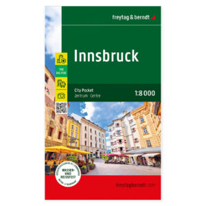 Veikart over Innsbruck fra freytag & berndt