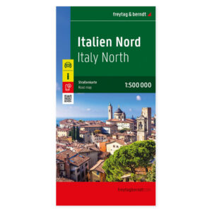 Veikart over Nord-Italia fra freytag & berndt