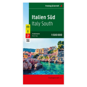 Veikart over Sør-Italia fra freytag & berndt