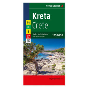 Veikart over Kreta i målestokk 1:150 000 fra freytag & berndt