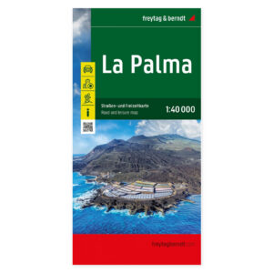 Veikart over La Palma fra freytag & berndt