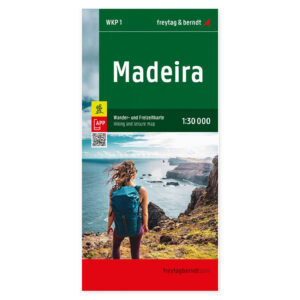 Forside av Madeira turkart 1:30 000 for fotturer og vandring