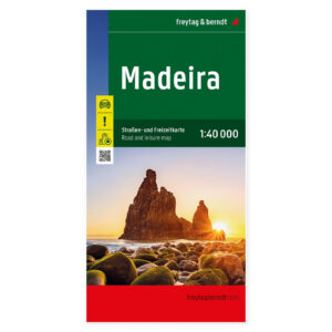 Forside av Madeira veikart 1:40 000 for bil- og utfluktsreiser