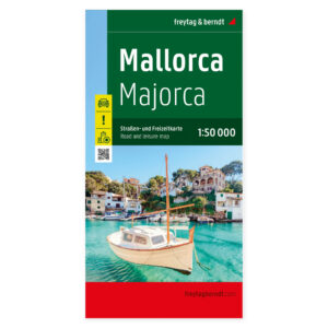 Veikart over Mallorca fra freytag & berndt