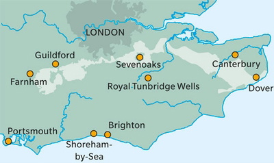Mountain Biking on the North Downs – bla i boken