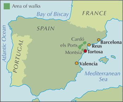 Mountain Walking in Southern Catalunya – bla i boken