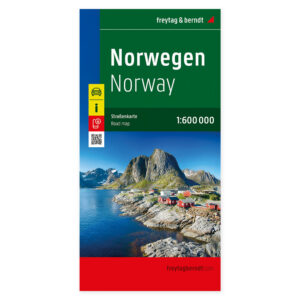 Veikart over Norge i målestokk 1:600 000