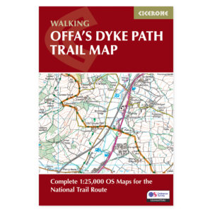 Forside av Offa's Dyke Path Trail Map