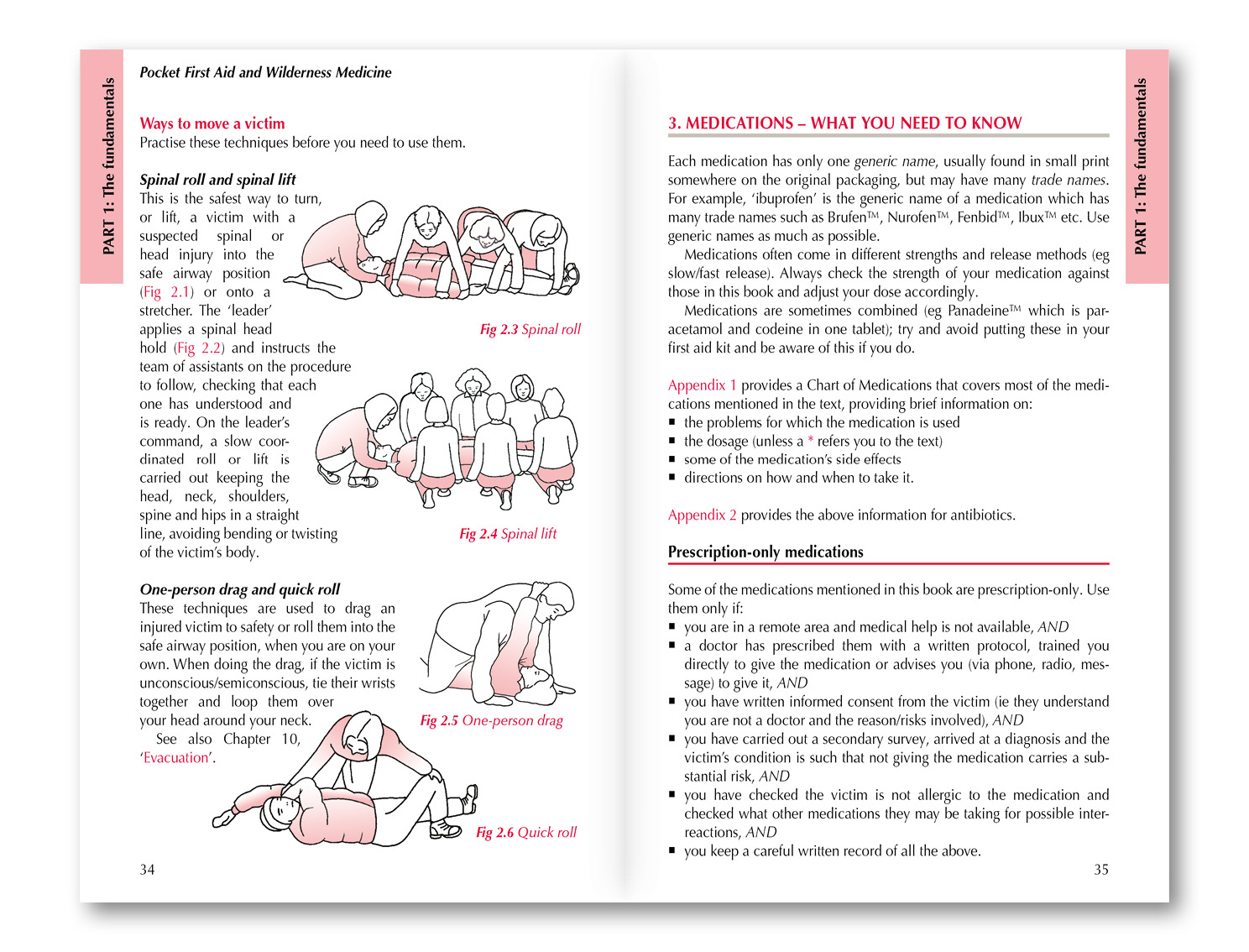 Pocket First Aid and Wilderness Medicine – bla i boken