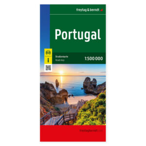 Portugal veikart 1:500 000 fra freytag & berndt