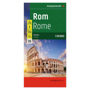 Veikart over Roma fra freytag & berndt