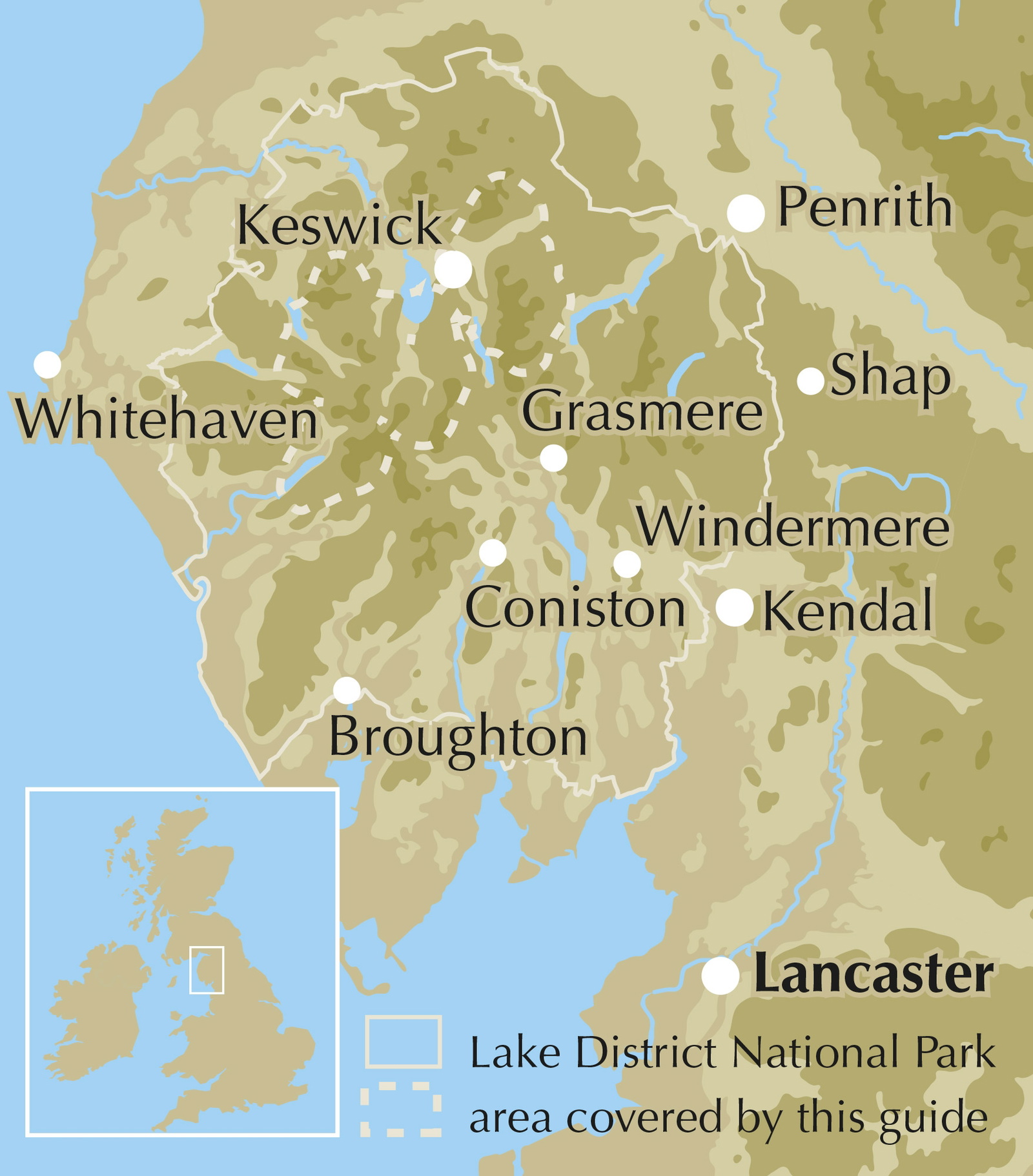 Scrambles in the Lake District - North – bla i boken