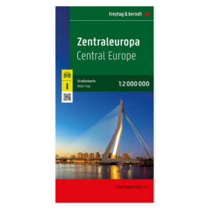 Forside av Sentral-Europa veikart 1:2 000 000