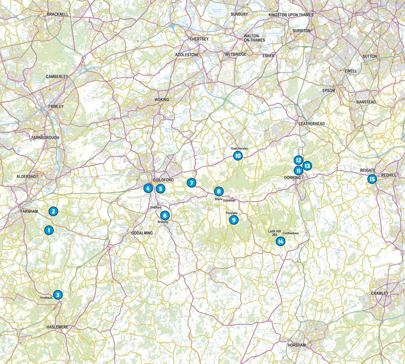Short Walks in the Surrey Hills – book preview
