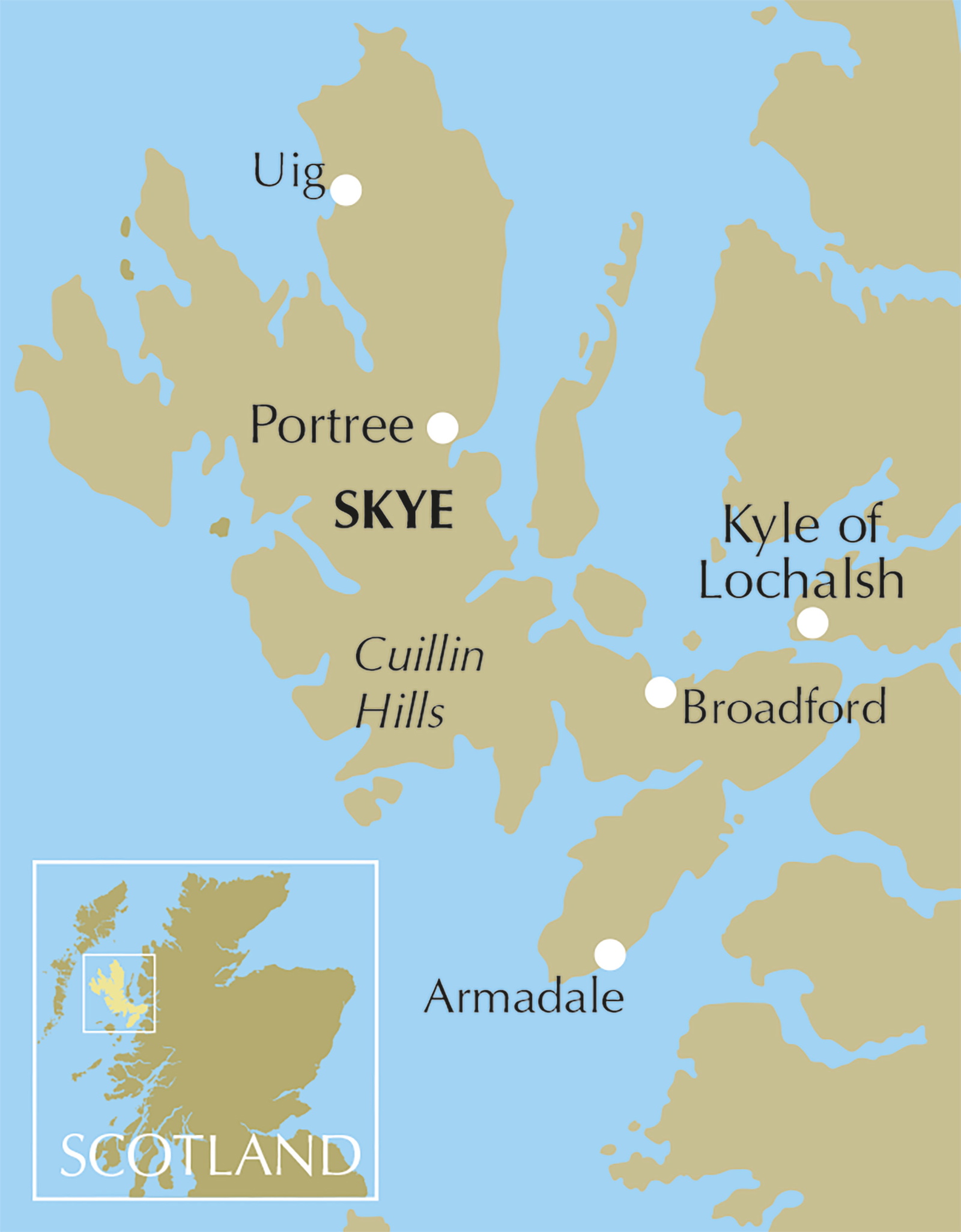 Skye Munros – bla i boken