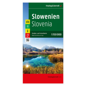 Slovenia veikart i målestokk 1:150 000 fra freytag & berndt