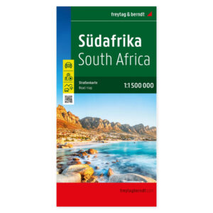 Veikart over Sør-Afrika fra freytag & berndt