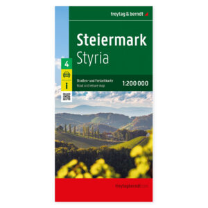 Veikart over Steiermark fra freytag & berndt